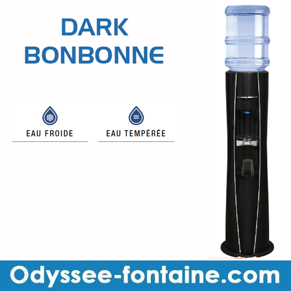 FONTAINE A EAU BONBONNE DARK F+T