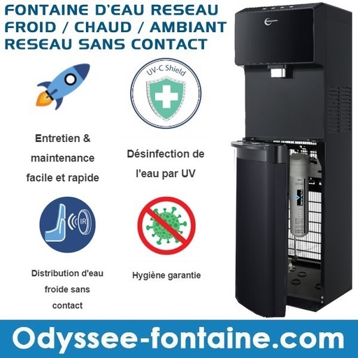 LOCATION MENSUELLE FONTAINE RESEAU TOUCHLESS F+T+C sur 36 Mois en FULL SERVICE