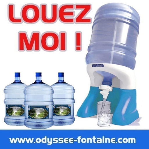 LOCATION SUPPORT ODYSSEO POUR BONBONNE 18.9L - SANS ELECTRICITE PAR 2