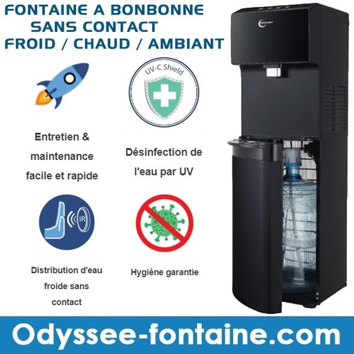 LOCATION FONTAINE BONBONNE TOUCHLESS F+T+C 