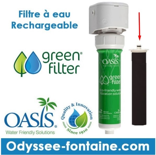 [OASIS-FR-6] OASIS FILTRE CHARBON RECHARGE par 6 Pièces