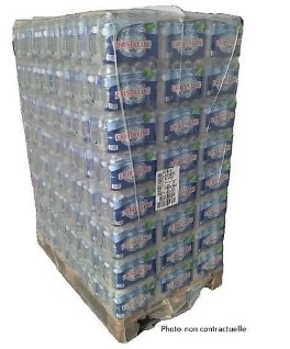 [CRIST-36-50CL] PALETTE EAU CRISTALINE 36 PACKS DE 24 BOUTEILLES DE 50CL 